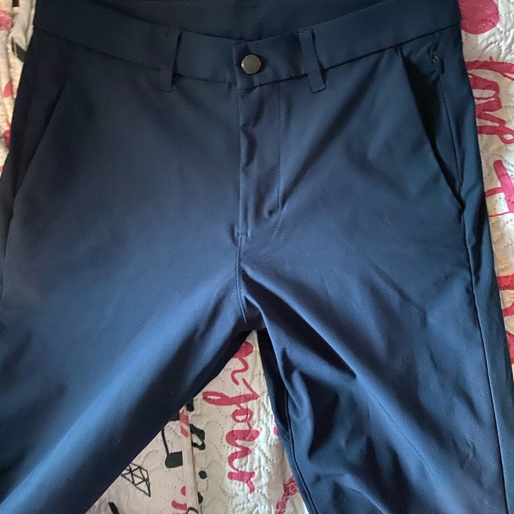 Lululemon Athletica Deep Blue Trousers - Picture 2 of 7